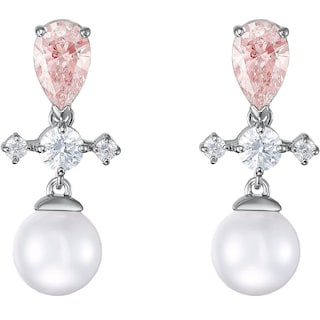 Foto 1 | Pendientes Swarovski Perfection Light Rosa - Venta Internacional