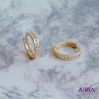 Foto 2 | Aretes Bisel 10k Oro