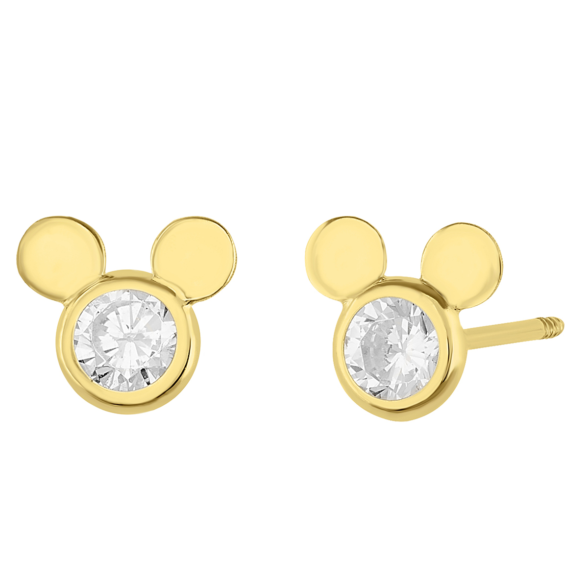 Foto 1 | Broquel de Oro 10k Mickey