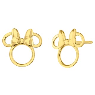 Foto 1 | Broquel Disney Oro 10k Contorno Minnie
