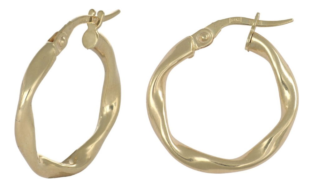 Arracadas de Oro de 14k para Mujer
