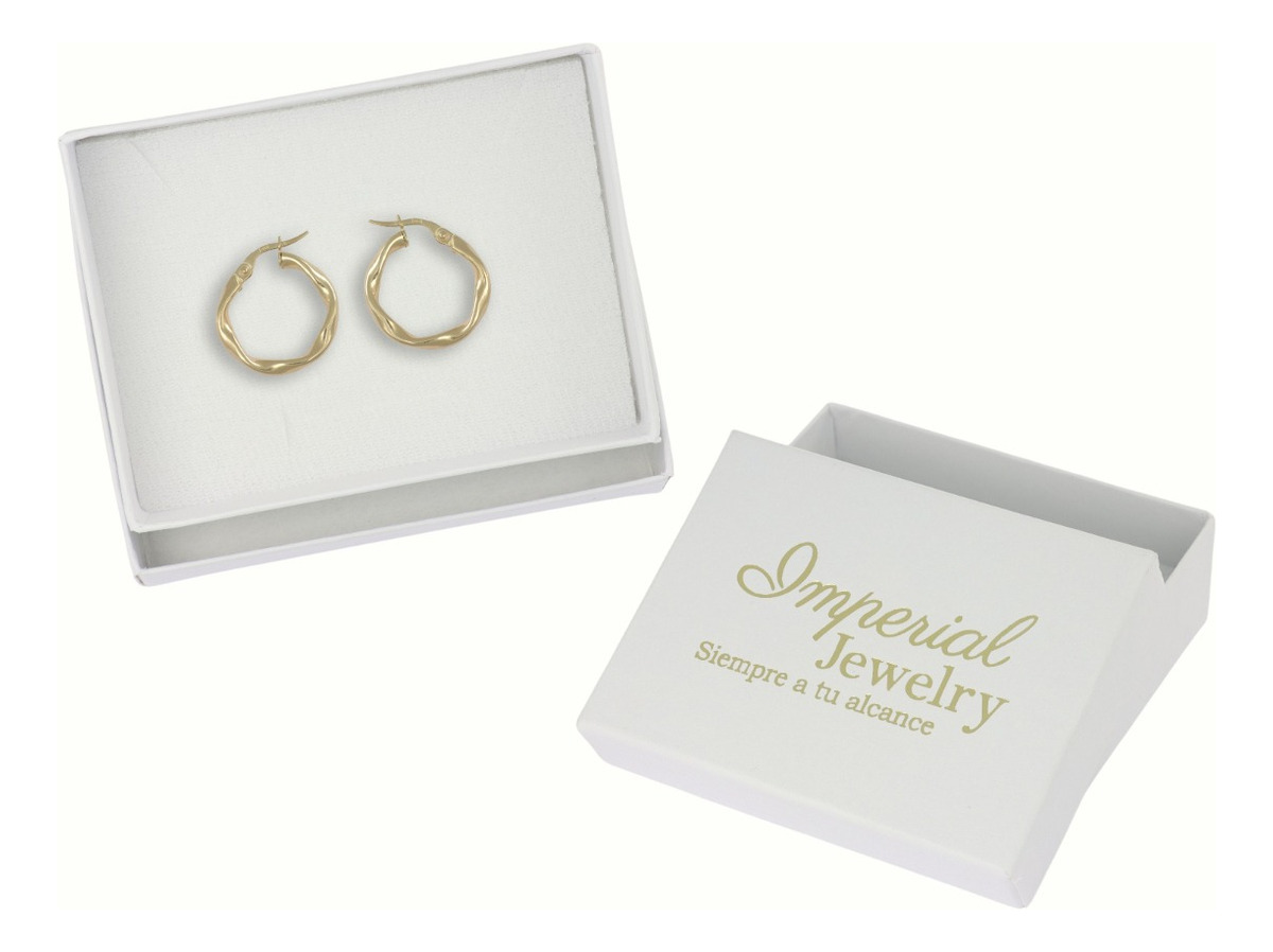 Foto 4 pulgar | Arracadas de Oro de 14k para Mujer