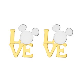 Foto 1 | Broquel Disney Oro 10 k Mickey Love Laser