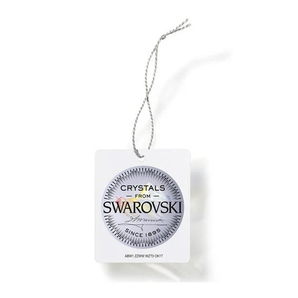 Foto 2 | Aretes Cuadrados Baño de Oro Swarovski