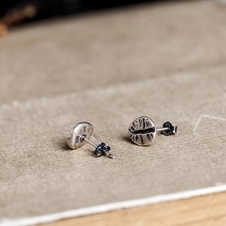 Foto 4 | Aretes Chulada, Granos De Café De Plata .925