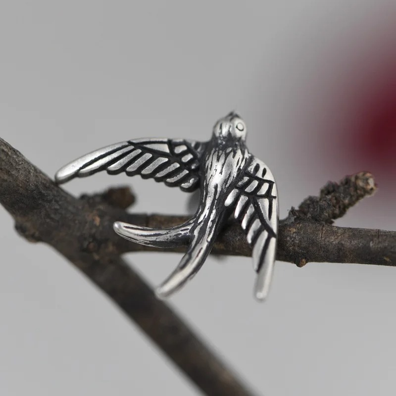 Foto 2 | Aretes Chulada, Golondrinas De Plata .925 Con Chapa De Platino