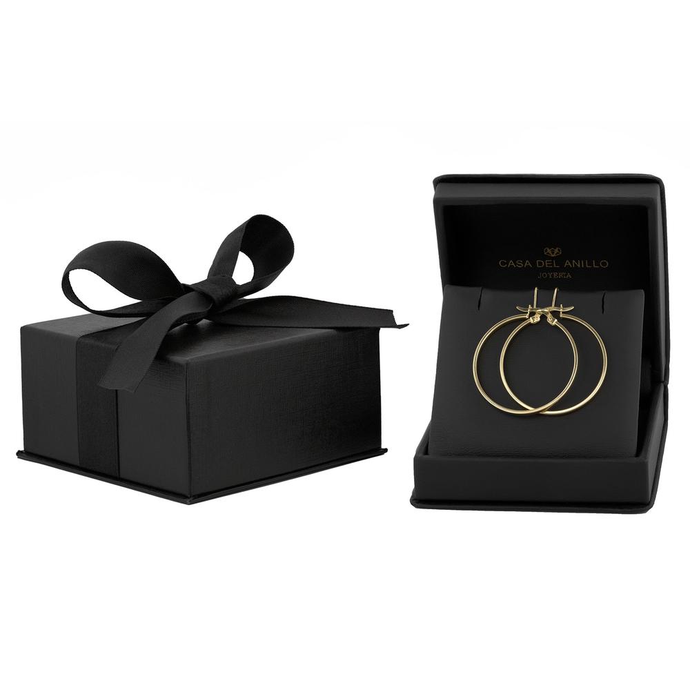 Foto 4 pulgar | Arracadas Casa del Anillo Joyería de Oro de 14k