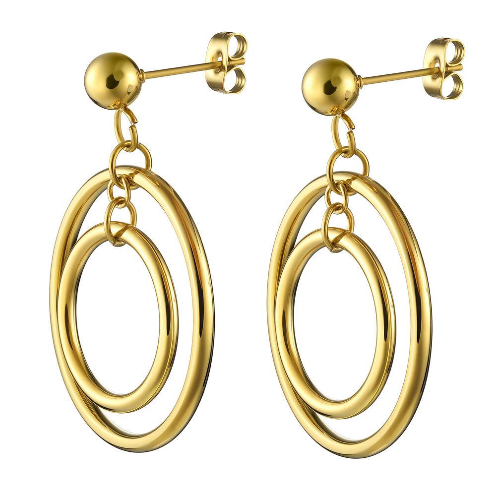 Foto 2 | Aretes Enso Ic Para Mujer Eic252485g Color Dorado