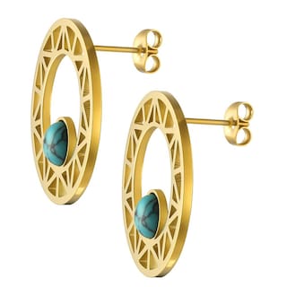 Foto 2 | Aretes Enso Ic Para Mujer Eic252483g Color Dorado