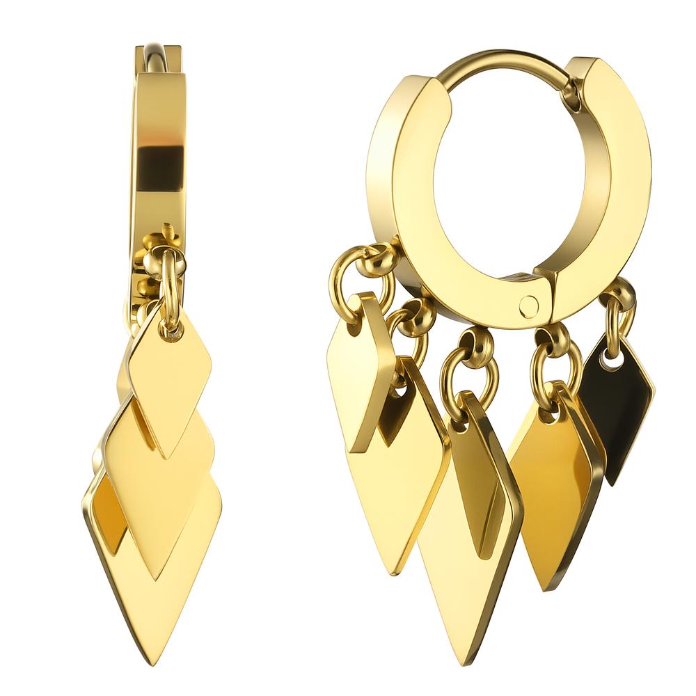 Aretes Enso Ic Para Mujer Eic252479g Color Dorado