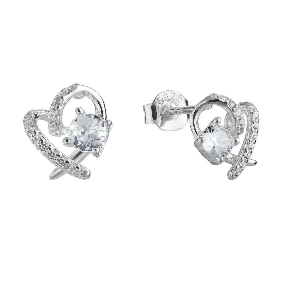 Foto 1 | Aretes Enso 925 Para Mujer Ese140s Plateado