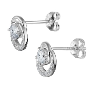 Foto 2 | Aretes Enso 925 Para Mujer Ese141s Plateado
