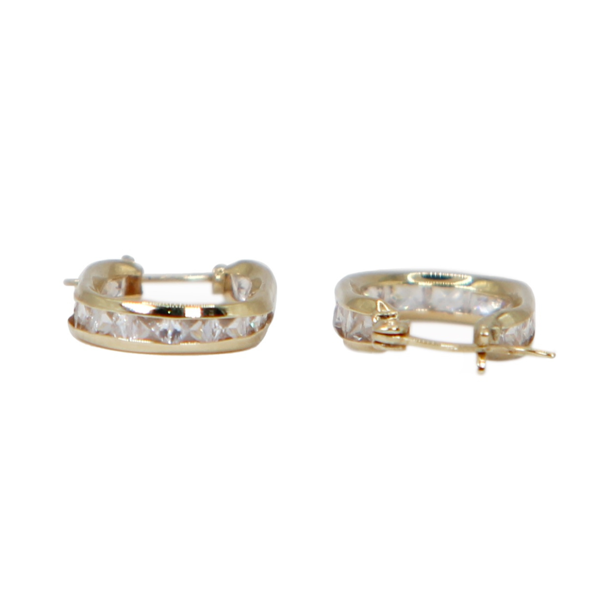 Foto 2 | Aretes Arracadas Oro 10k Crixus Joyería
