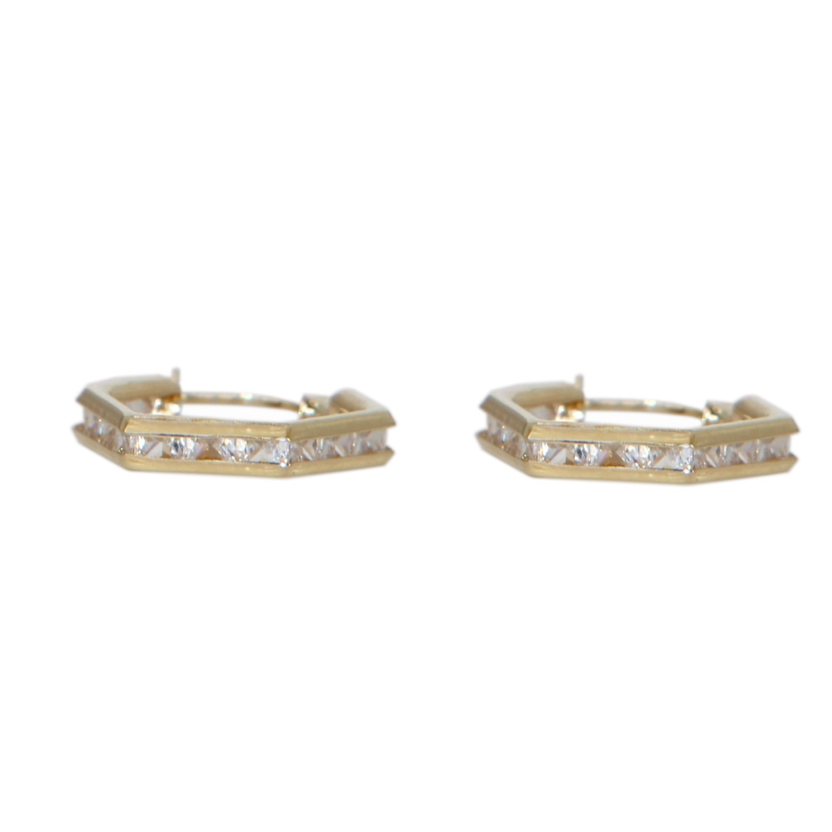 Foto 2 | Aretes Arracadas Oro 10k Crixus Joyería