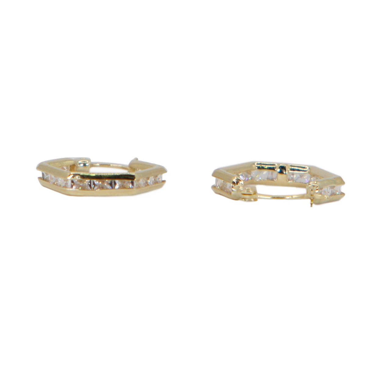 Foto 3 | Aretes Arracadas Oro 10k Crixus Joyería