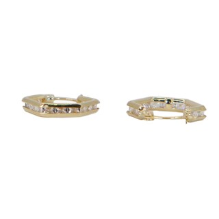 Foto 3 | Aretes Arracadas Oro 10k Crixus Joyería