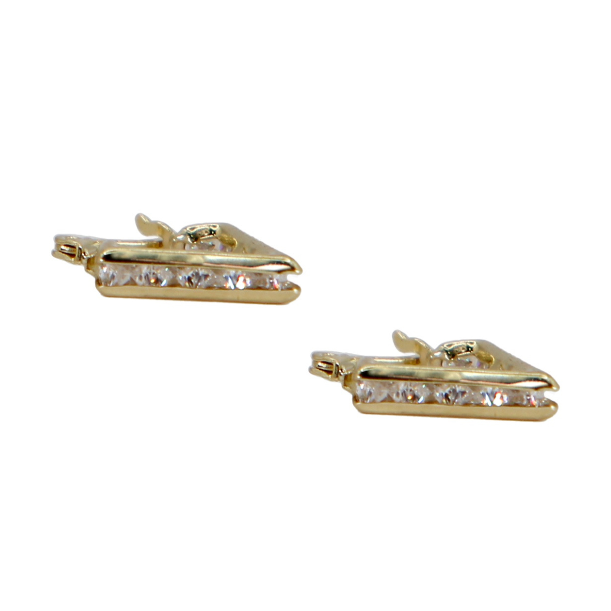 Foto 1 | Aretes Arracadas Oro 10k Crixus Joyería