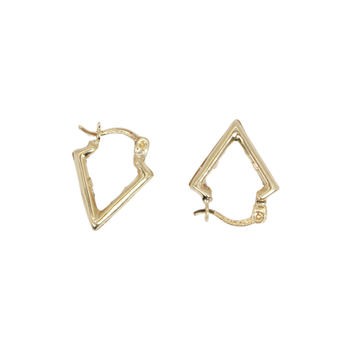 Foto 2 | Aretes Arracadas Oro 10k Crixus Joyería