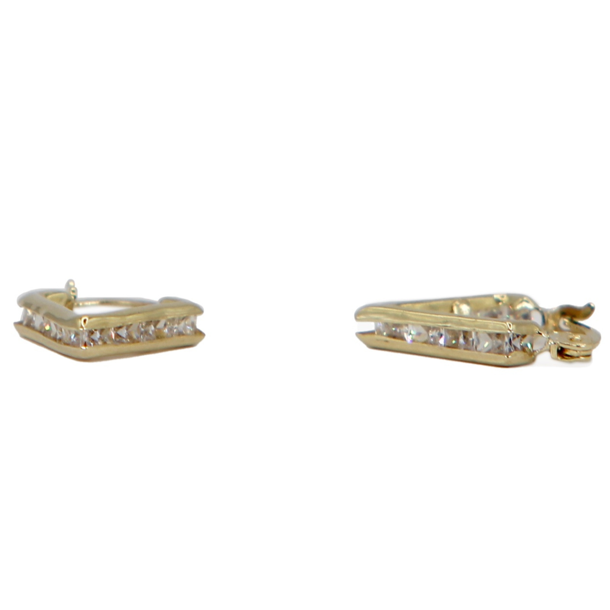 Foto 3 | Aretes Arracadas Oro 10k Crixus Joyería