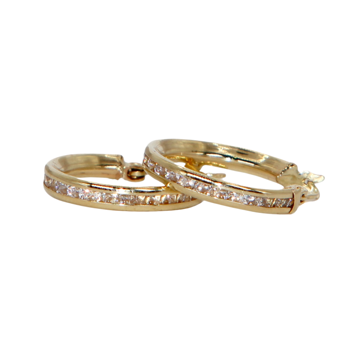 Foto 1 | Aretes Arracadas Oro 10k Crixus Joyería