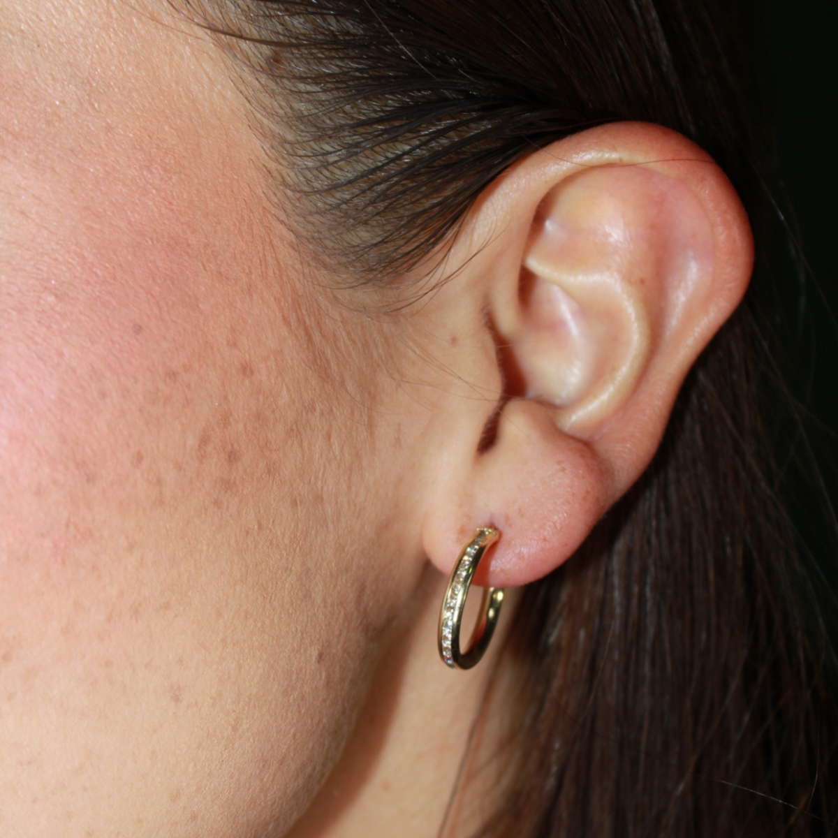 Foto 5 | Aretes Arracadas Oro 10k Crixus Joyería
