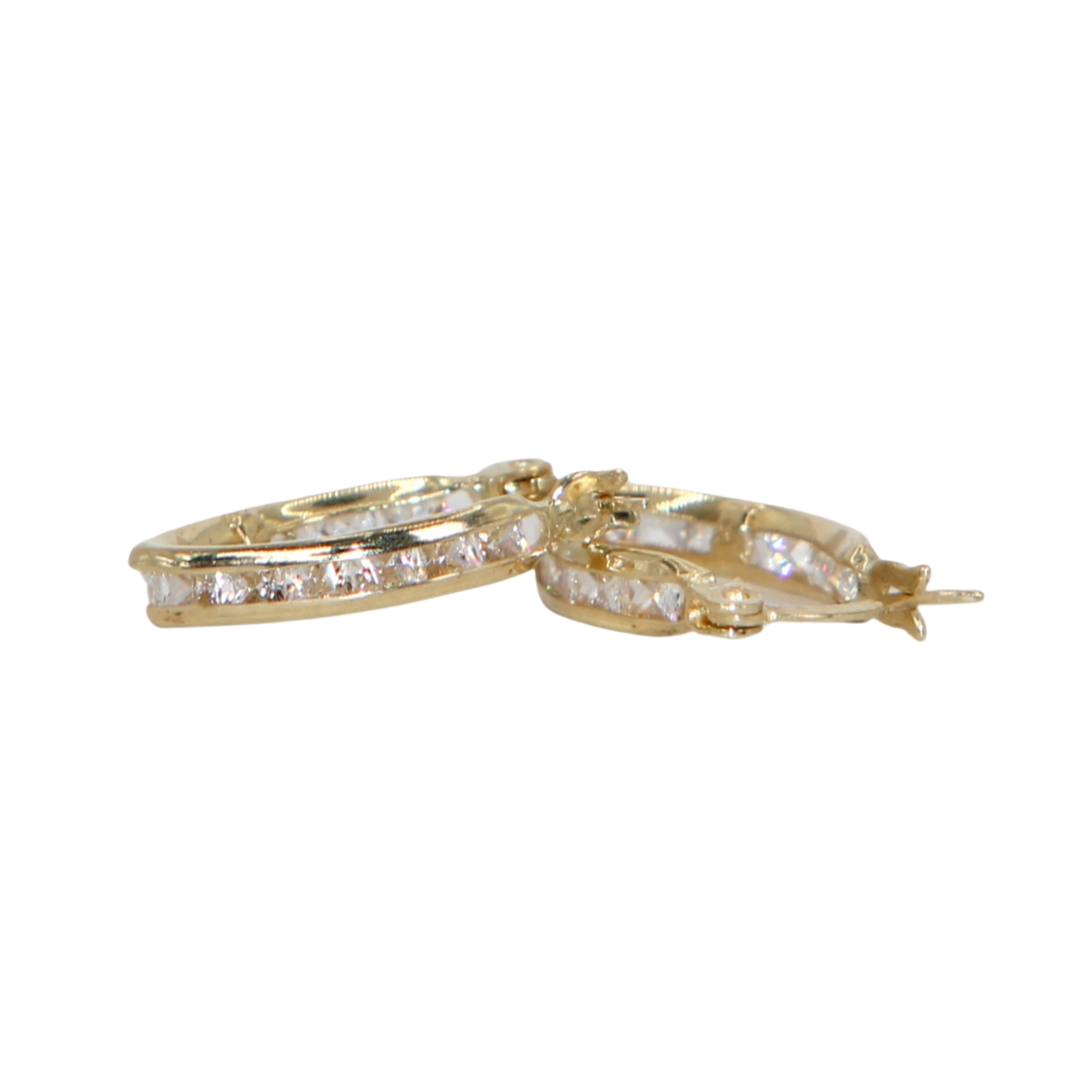 Foto 2 | Aretes Arracadas Oro 10k Crixus Joyería