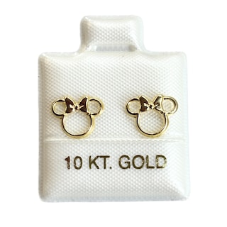 Foto 1 | Broquel De Oro 10k - Minnie Mouse