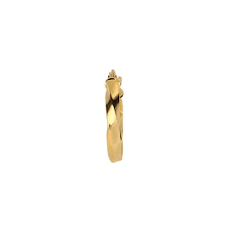 Foto 2 | Arracadas Espiral de Oro 14k Zekie