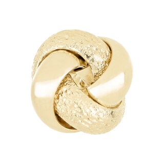 Foto 2 | Aretes Zekie 7092 Oro 14k Amarillo Nudo Azucarado