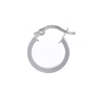 Foto 2 | Arracadas de Oro Blanco 14k Zekie