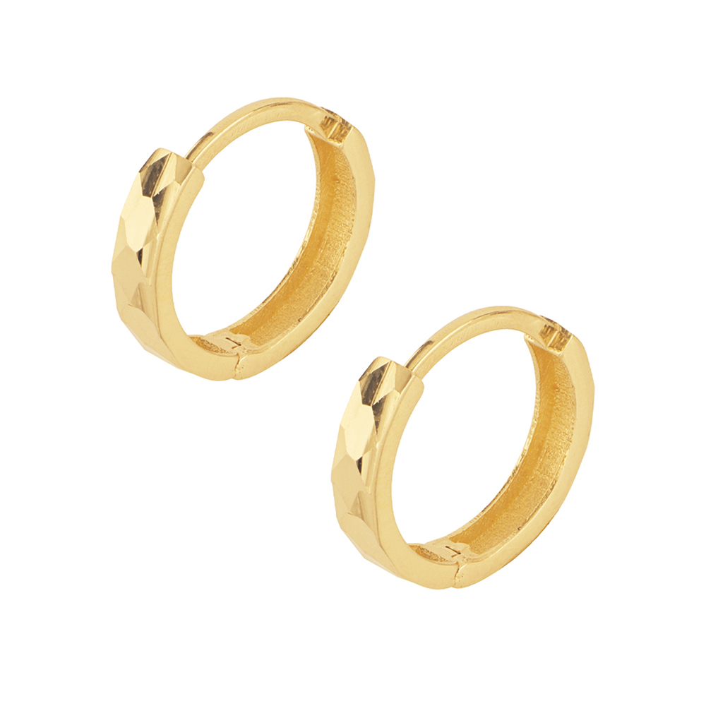 Foto 2 pulgar | Huggies Zekie 7100 Oro 14k Amarillo Diamantado