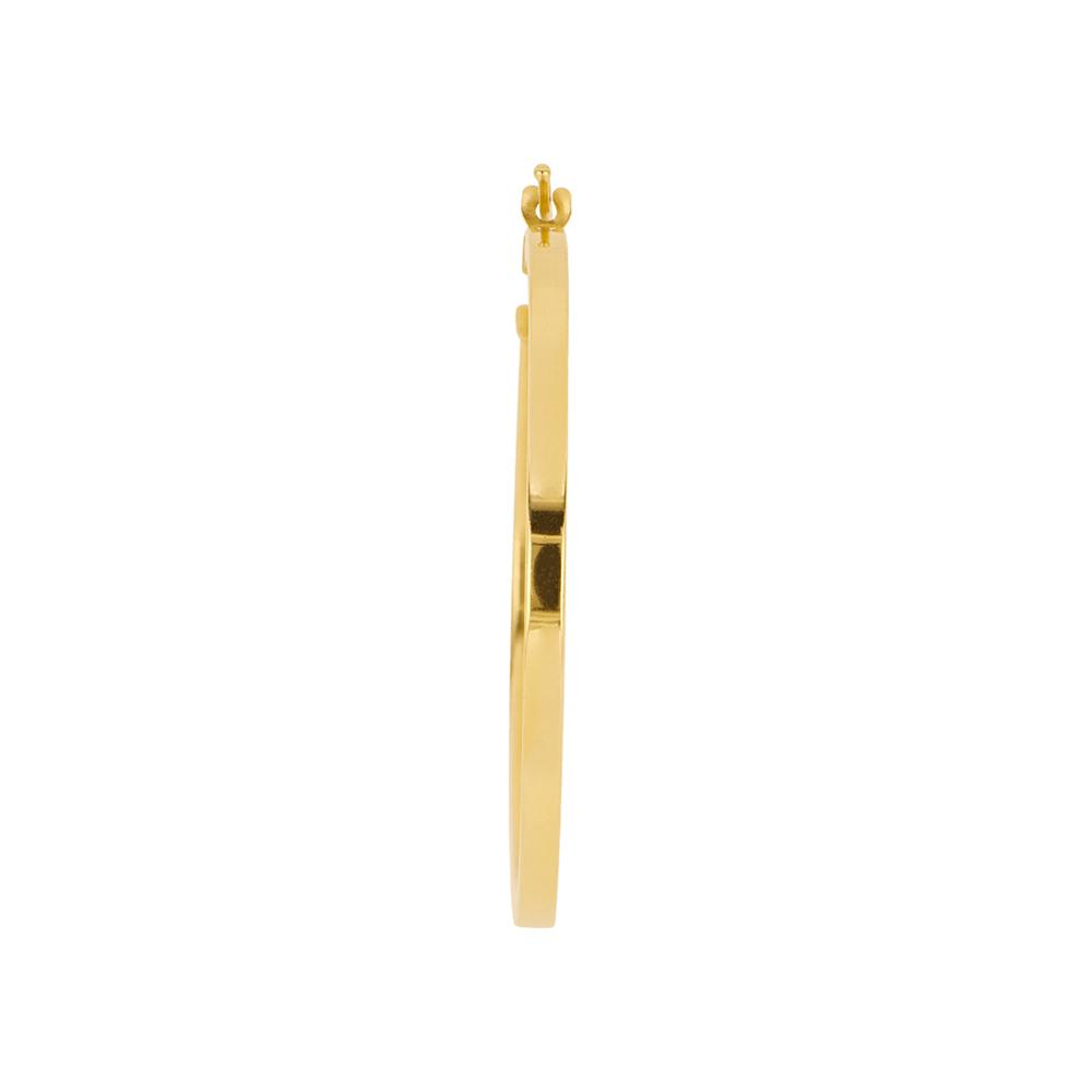 Foto 3 pulgar | Arracadas Zekie 7079 Oro 10k Amarillo Tubo Cuadrado