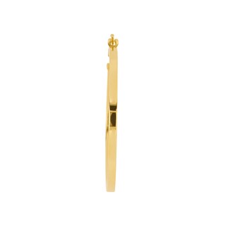 Foto 2 | Arracadas Zekie 7079 Oro 10k Amarillo Tubo Cuadrado