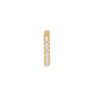Foto 2 | Huggies Zekie 7137 Oro 10k Amarillo Con Zirconias