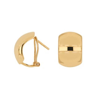 Foto 1 | Aretes Zekie 7103 Oro 14k Amarillo Curvos