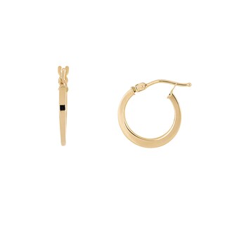 Foto 1 | Arracadas Zekie 7202 Oro 14k Amarillo