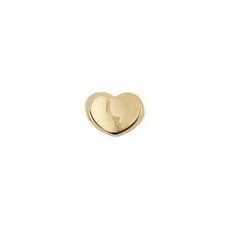 Foto 2 | Aretes Zekie 7271-a Oro 14k Amarillo Corazon