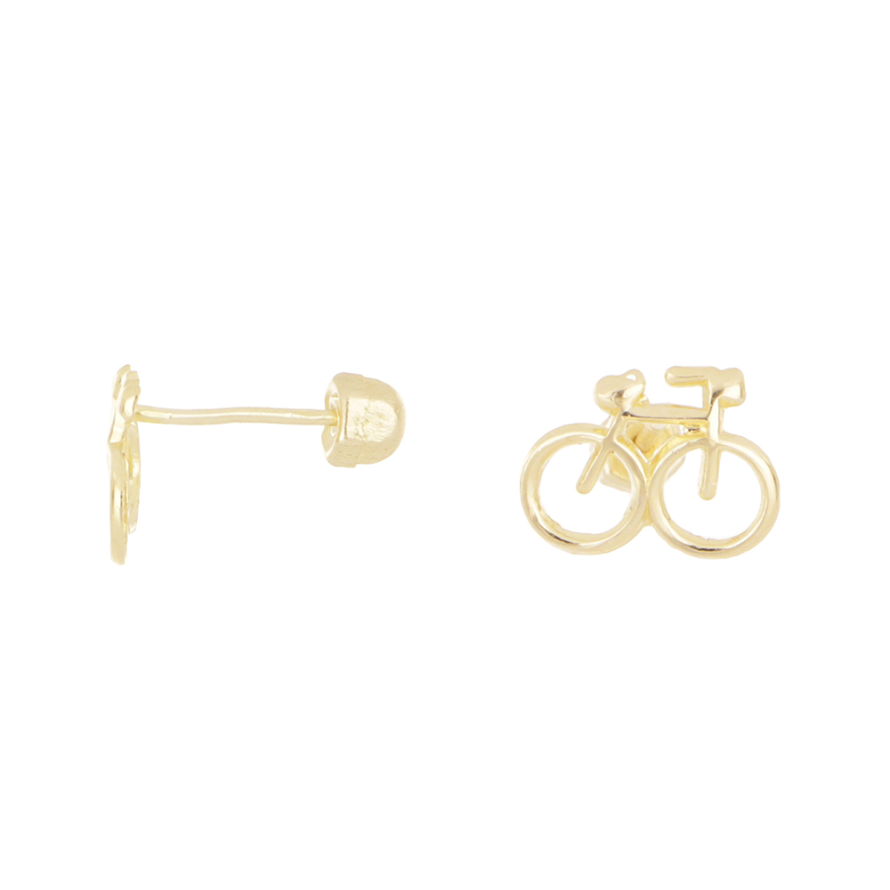 Foto 2 pulgar | Broquel Zekie 7233 Oro 10k Amarillo Bicicleta