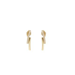 Foto 2 | Aretes de Oro 14k Zekie