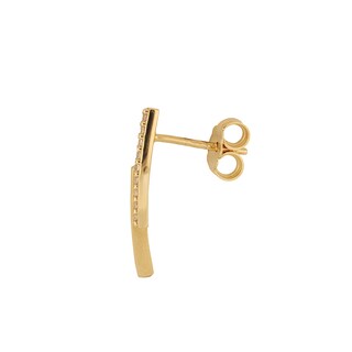 Foto 3 | Aretes de Oro 14k Zekie