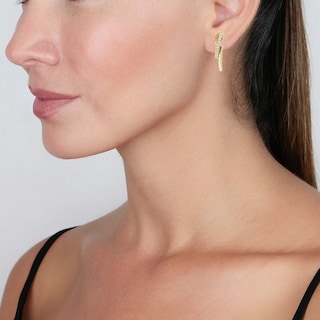 Foto 4 | Aretes de Oro 14k Zekie
