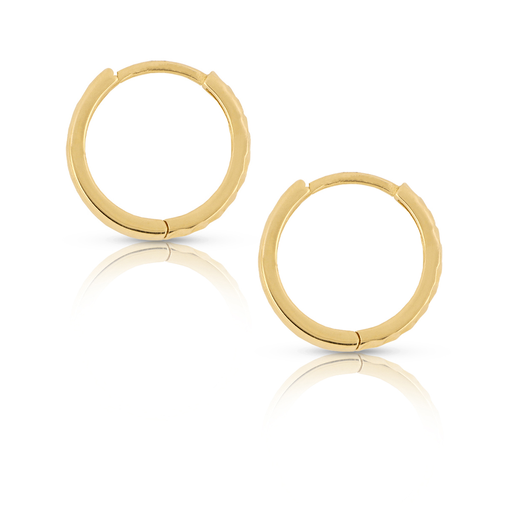 Foto 1 | Huggies de Oro 14k Zekie