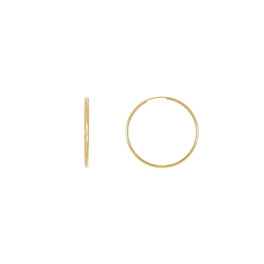 Arracadas de Oro 14k Zekie Chicas