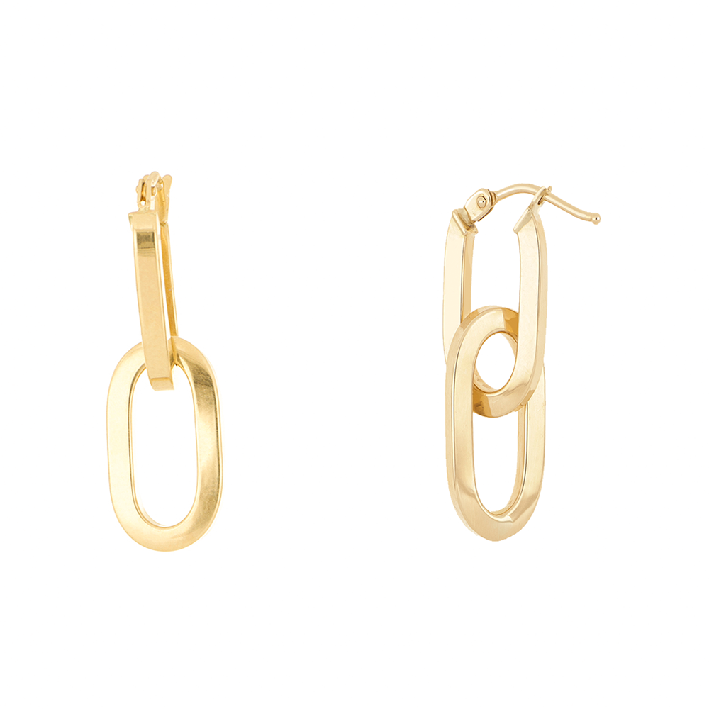 Foto 2 pulgar | Aretes de Oro 14k Zekie