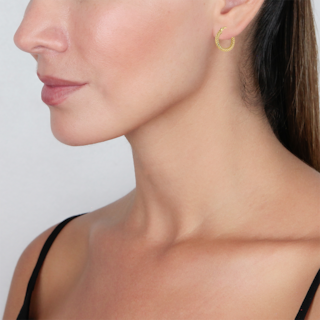 Foto 4 | Arracadas de Oro 14k Zekie