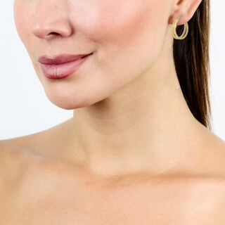 Foto 3 | Arracadas de Oro 14k Zekie
