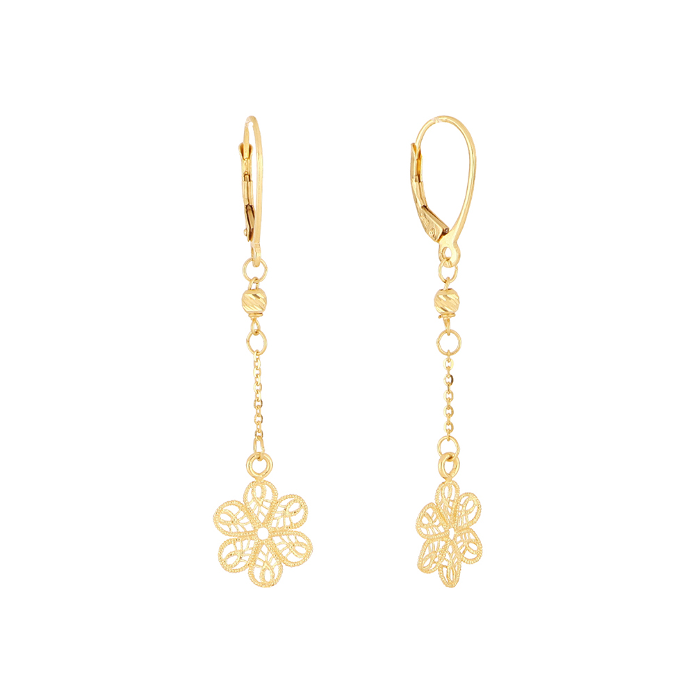 Foto 1 | Aretes de Oro 10k Zekie