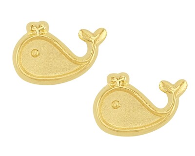 Foto 1 | Broquel Oro 10k Horoz Ballenita C568