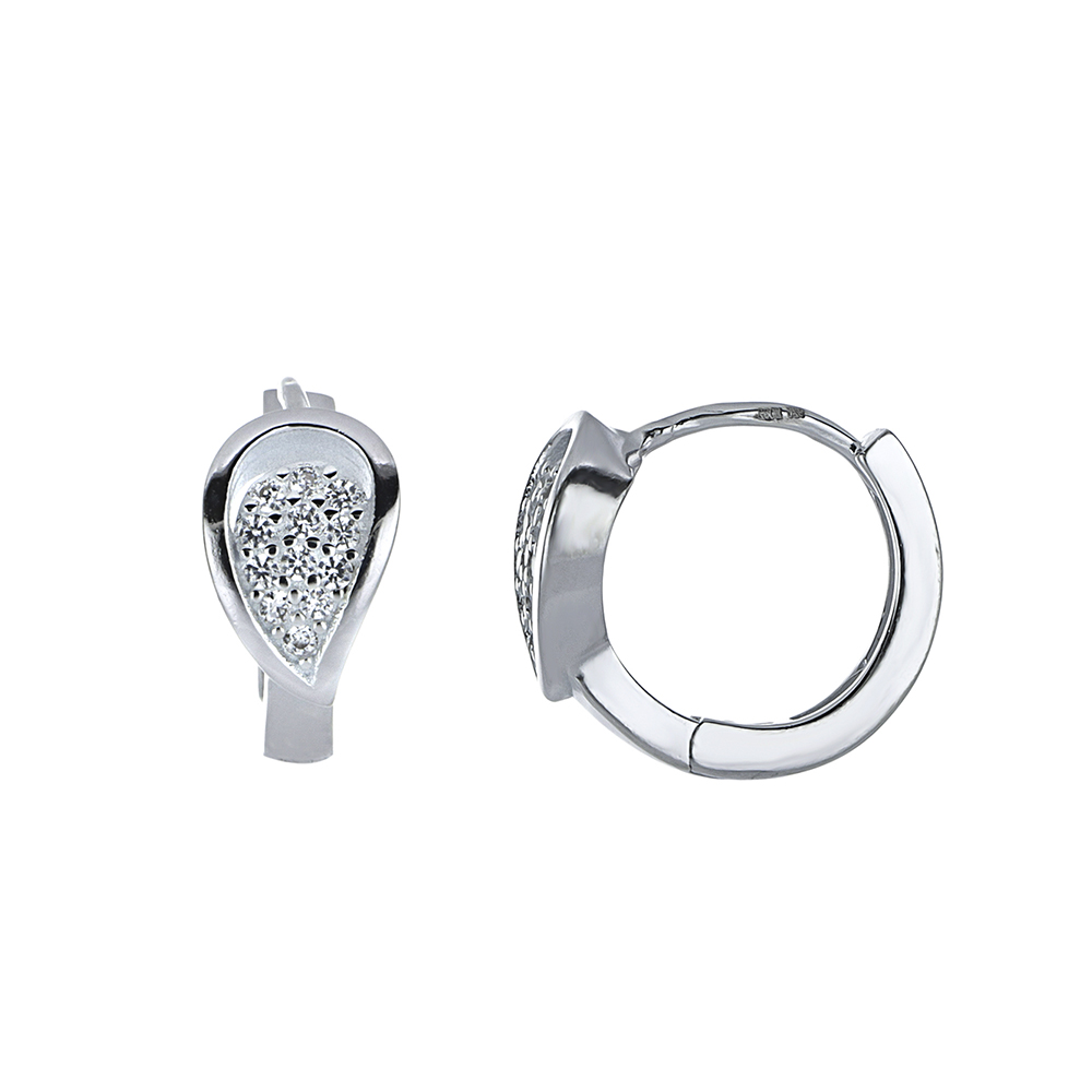 Foto 2 pulgar | Huggies Zekie 3040 Plata 0.925 Alas Con Zirconias