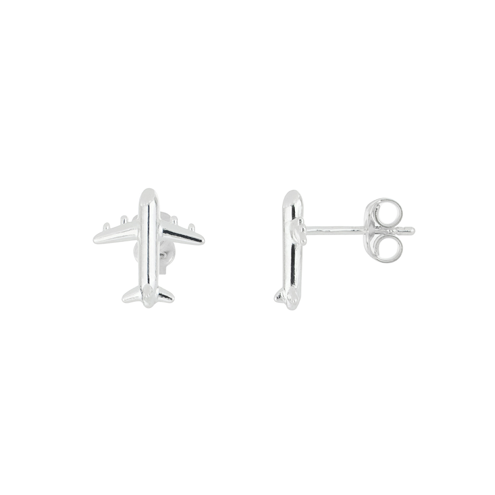 Foto 1 | Aretes Zekie 3059 Plata 0.925 Avión